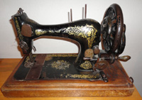 19th century Italian sewing machine