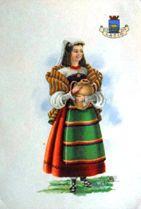 regional folk costume of Lazio