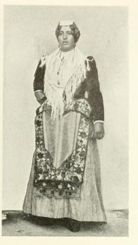 Campania folk costume
