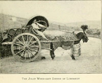 Italian wine cart