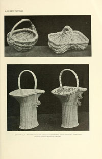 antique Italian baskets