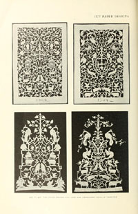 18th century Italian cut paper designs for lace and embrodery