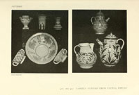 antique Emilia Romagna painted pottery
