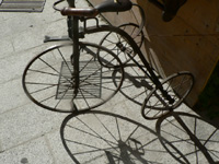 Triciclo in ferro battuto