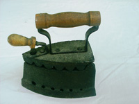 antique charcoal iron
