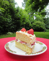 Mary's Italian strawberry shortcake